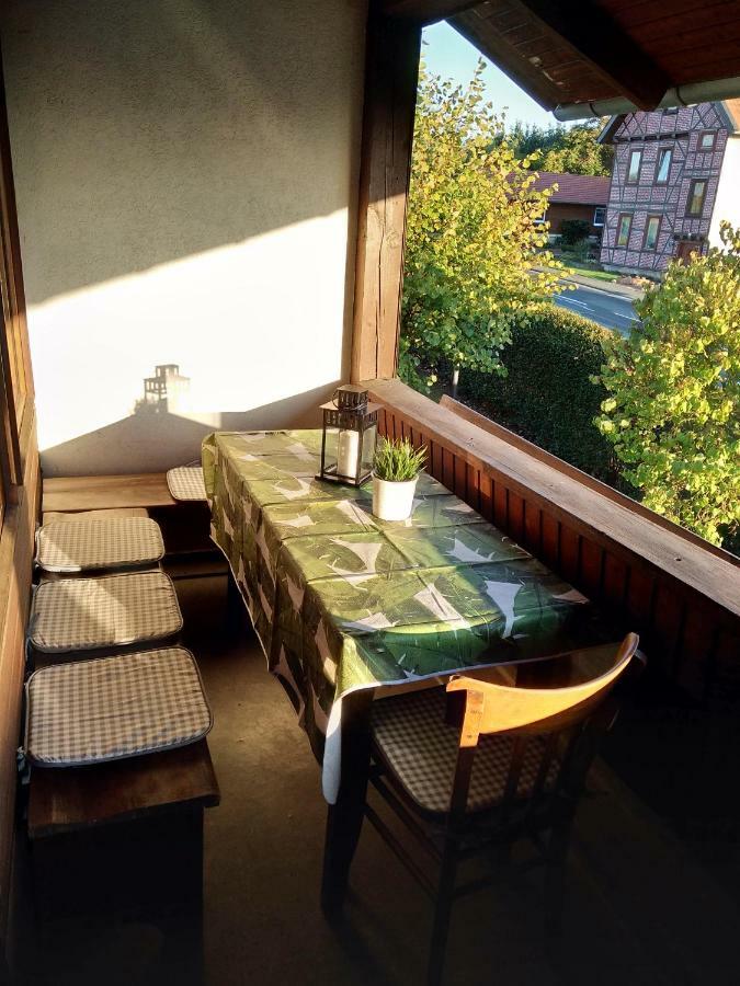 Ferienwohnung Am Reinhardswald - Eichenlaub - Mit Sauna Trendelburg Exteriér fotografie
